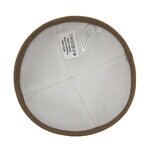 Jewish Yarmulke Manufacturer - Ethnic Linen Kippah Custom Logo Printed Wedding Religious for Bar Mitzvahs Stylish Traditional