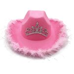 Cowgirl Hat Manufacturer - Pink Bling Sombrero Playeros Novelty Pink Western