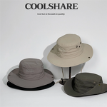 Bucket Hat Manufacturer - Custom Summer Outdoor Fast Dry Embroidered Logo Fisherman Style with Strings