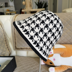 Winter Bucket Hat Manufacturer - Women's Custom Logo Solid Color Handmade Crochet Wool Knit Warm Stylish Fisherman Casual