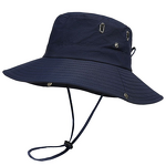 Bucket Hat Manufacturer - Men's Outdoor Sports Cycling UV Protection Wide Brim Waterproof Bows Casual Summer