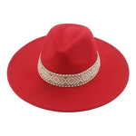 Western Cowboy Hat Manufacturer - Wholesale Fashion Solid Color Wool Felt Cotton Polyester Classic Party with Flat Wide Brim