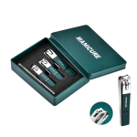 Nail Clipper Kit Factory - Atrovirens Green Splash-Proof