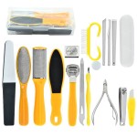 Manicure Set Factory - Yellow 17 PCS in 1