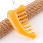 刮痧工具供应商-树脂发梳穴位
