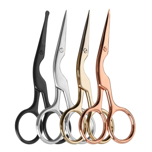 Makeup Scissors Manufacturer - Factory Stainless Steel Retro
