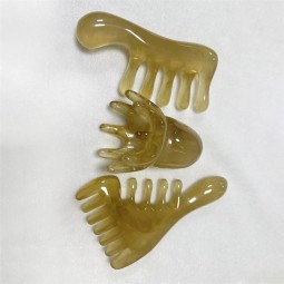 Scalp Massager Manufacturer - Resin Guasha Comb Therapy