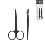 Eyebrow Kit Supplier - Black Scissors Comb Razor