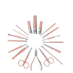 Manicure Set Factory - Classical Rose Golden 18pcs