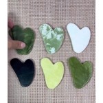 玉石刮痧板生产厂家-批发绿白色