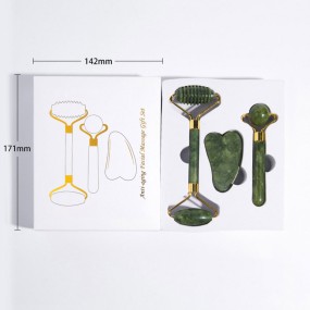 Jade Roller Set Supplier - Wholesale 3PCS Serum Massage