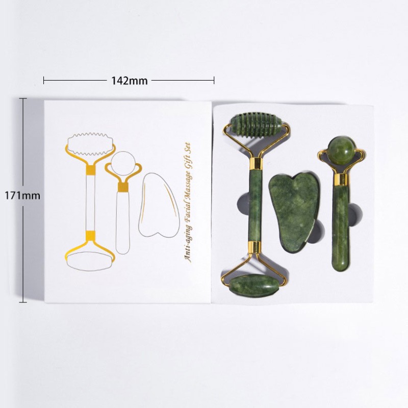 Jade Roller Set Supplier - Wholesale 3PCS Serum Massage