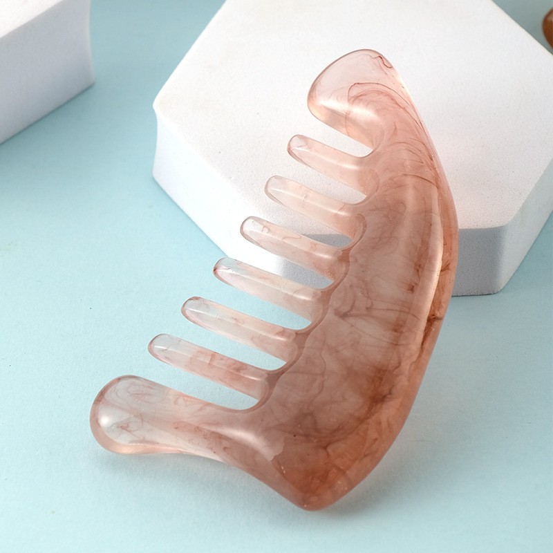 Guasha Tools Supplier - Resin Hair Comb Acupressure