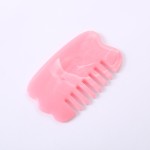 头皮按摩器源头工厂-树脂梳彩色礼品