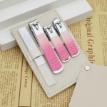 Nail Care Tools Factory - Factory 3PCS Pink Kits