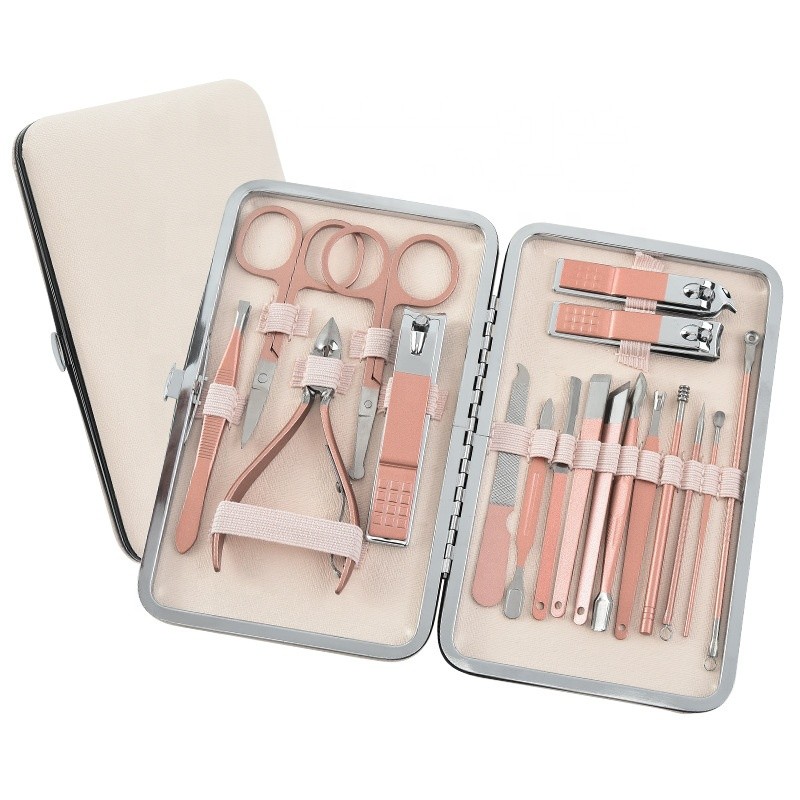 Manicure Set Factory - Classical Rose Golden 18pcs