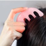 Scalp Massager Factory - Wholesale Pink Resin Comb