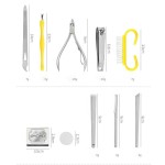 Manicure Set Factory - Yellow 17 PCS in 1
