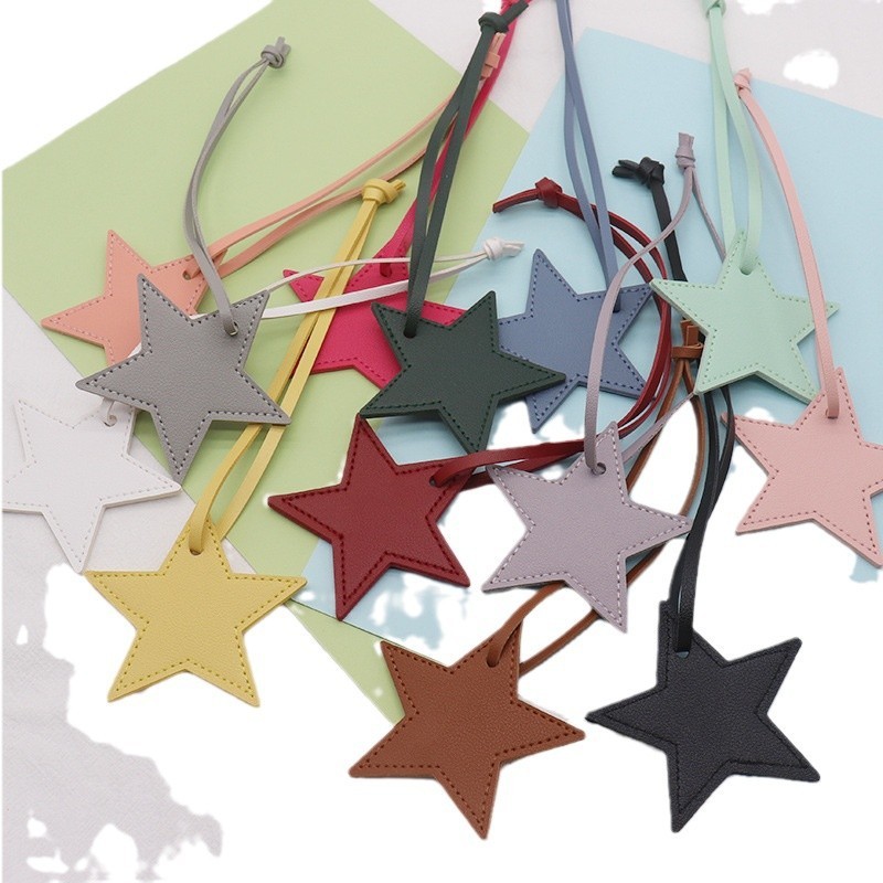 Keychain Manufacturer - Wholesale PU Leather Star