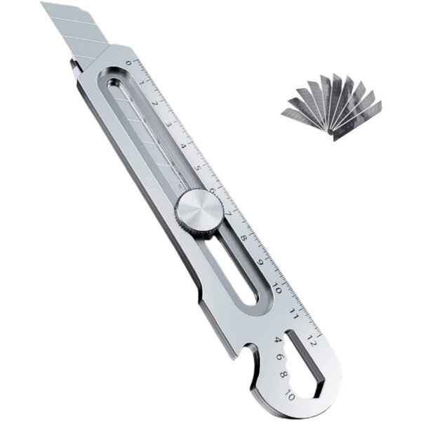 Utility Knife Manufacturer - Advanced 18mm Telescopic Customizable OEM Multifunctional Industrial High Carbon Steel