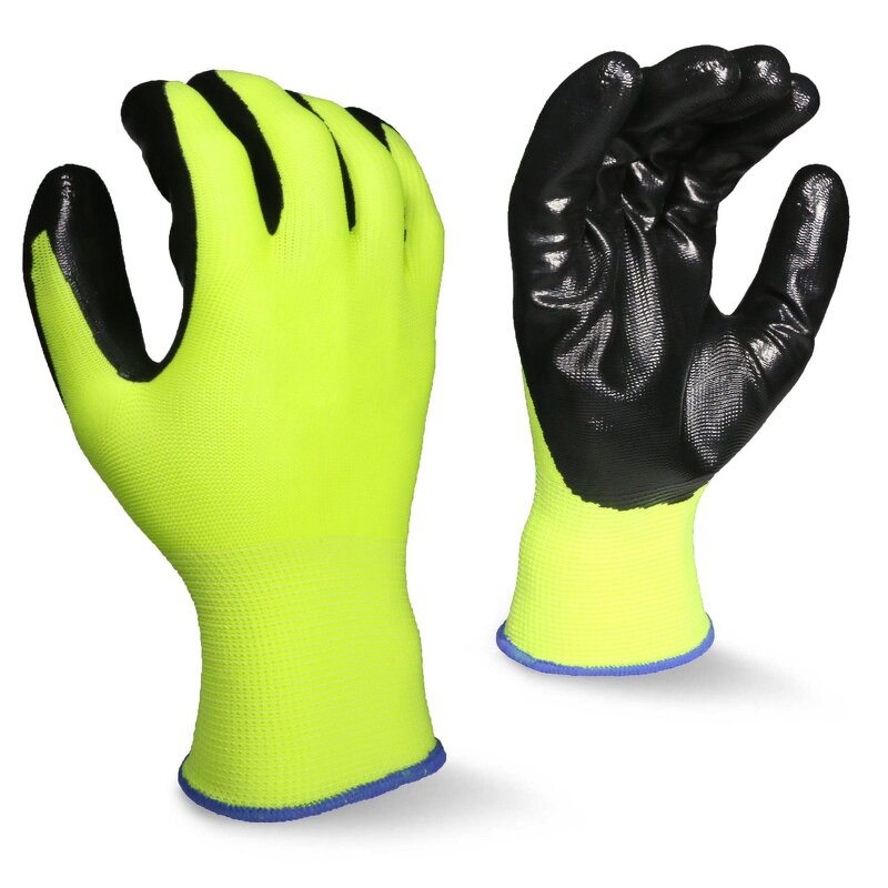 Safety Work Gloves Manufacturer - Nitrile Cut Resistant Breathable for General Multi Use Construction
