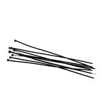 Cable Zip Ties Manufacturer - 2.5x100mm Pack of 100 Pcs 4 Inch Black or White Nylon