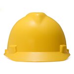 Safety Helmet Manufacturer - Yellow ABS Hard Hat Adjustable Ventilation Industrial Work Head Protection