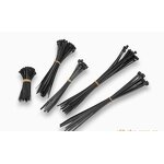 Cable Zip Ties Manufacturer - 2.5x100mm Pack of 100 Pcs 4 Inch Black or White Nylon