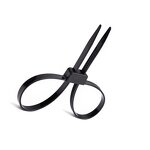 Cable Zip Ties Manufacturer - 10x710mm Self-locking Plastic Nylon Handcuffs