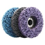 Grinding Plate Manufacturer - Black Diamond Metal Stainless Steel Rust Removal Paint Nylon Porous Polishing Wheel