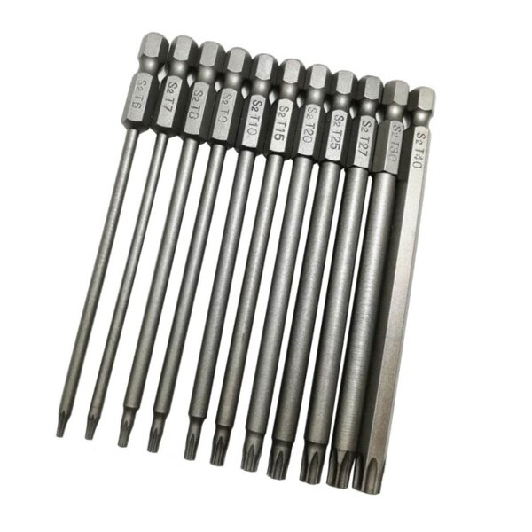 Screwdriver Bit Set Manufacturer - 100mm Length 11 Pcs