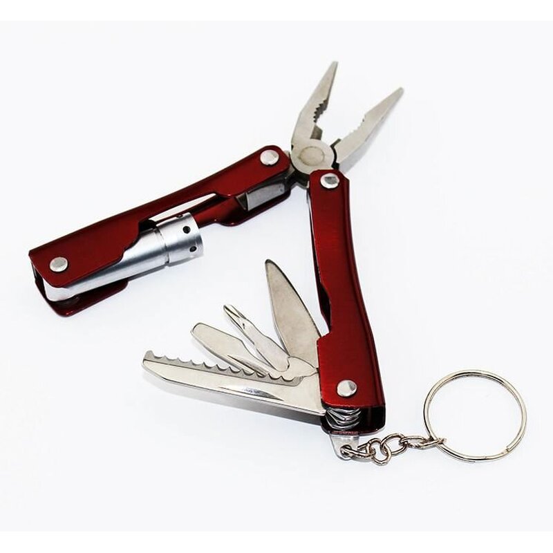Camping Tools Manufacturer - Multi Function with LED Pocket Knife