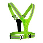 Safety Vest Manufacturer - Lightweight Adjustable Elastic High Visibility Reflective for Running Cycling Outdoor