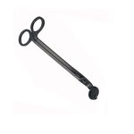 Candle Tool Manufacturer - Engraved Stainless Steel Bulk Custom Lighter Snuffer Black Wick Trimmer