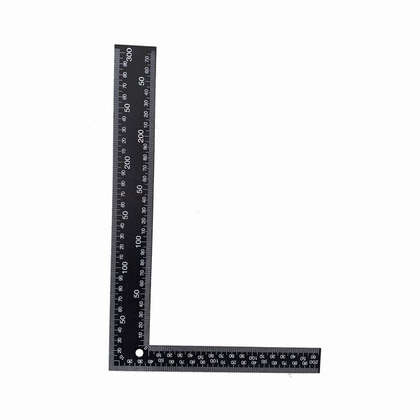 Square Ruler Manufacturer - 200x300mm 8x12 Inch Black Stainless Steel Try