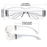 Safety Glasses Manufacturer - Impact Resistant Clear Protective for Work Lab Construction