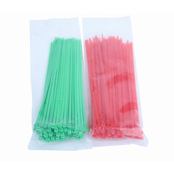 Cable Zip Ties Manufacturer - 3.6x150 mm Pack of 100 Pcs 6 Inch Plastic Nylon