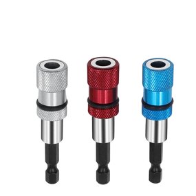 Drill Bit Holder Manufacturer - 1/4" Stainless Steel Hex Shank Magnetic Quick Change Electric Screwdriver Set