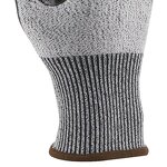 Safety Work Gloves Manufacturer - Gray Nitrile Hand Coated for General Multi Use Construction