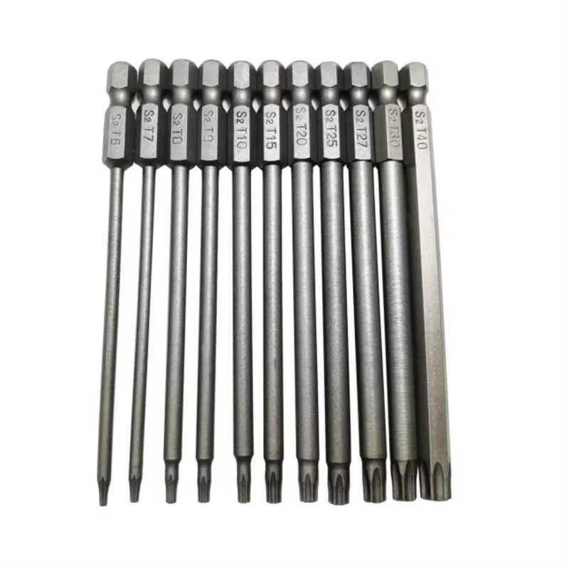 Screwdriver Bits Manufacturer - 11 Pcs Pack of 100mm Torx