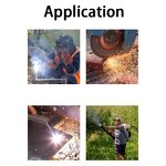 Welding Helmet Manufacturer - Flip Front Welding Facial Protective with Adjustable Headgear