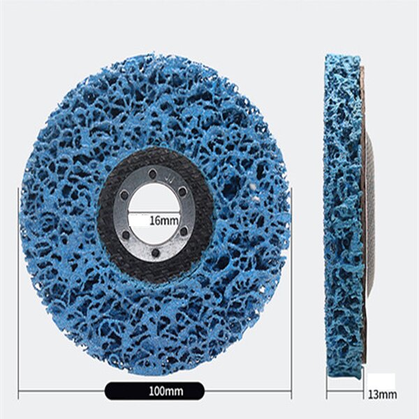 Grinding Plate Manufacturer - Black Diamond Metal Stainless Steel Rust Removal Paint Nylon Porous Polishing Wheel