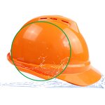 Safety Helmet Manufacturer - Yellow ABS Hard Hat Adjustable Ventilation Industrial Work Head Protection