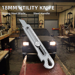 Utility Knife Manufacturer - Advanced 18mm Telescopic Customizable OEM Multifunctional Industrial High Carbon Steel