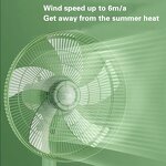 Solar Powered Fan Manufacturer - OEM with Rechargeable Battery Strong Airflow 360° Rotation Energy Saving for Home Farm