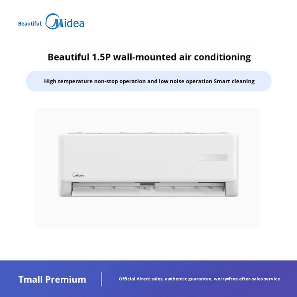 Air Conditioner Manufacturer - Midea 1.5 HP Wall-Mounted Cooling Only High Temperature Operation Low Noise Inverter