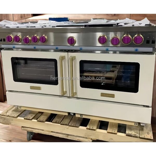 Oven Range Stove Manufacturer - Custom Mad-Model 4 Gas 2 Electric Large Capacity Built-in for Household