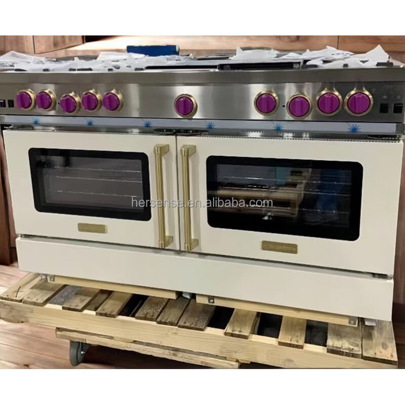 Oven Range Stove Manufacturer - Custom Mad-Model 4 Gas 2 Electric Large Capacity Built-in for Household