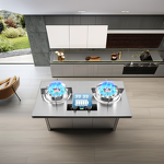 Gas Cooker Manufacturer - Dual Burner Stainless Steel LPG Powerful 2-Burner Built-In Gas Electric Solar Portable for Kitchen