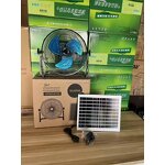 Rechargeable Fan Manufacturer - 12inch Mini Table Use with Solar Panel Ac Adapter 15W Copper Motor Quite Factory Price